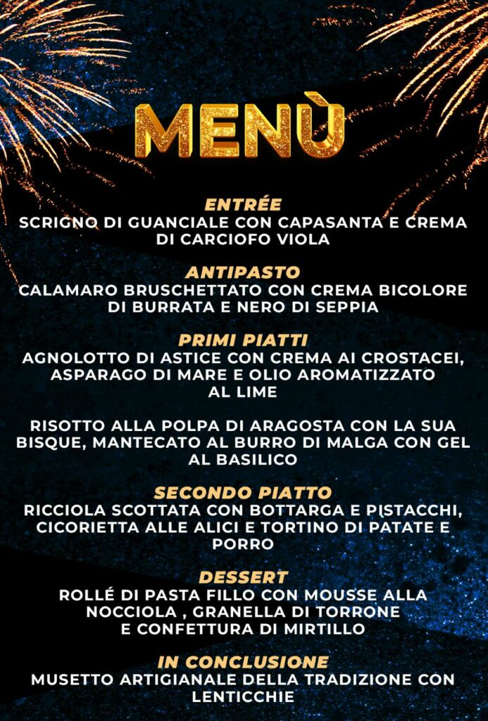 La notte di Capodanno a Villa Riviera