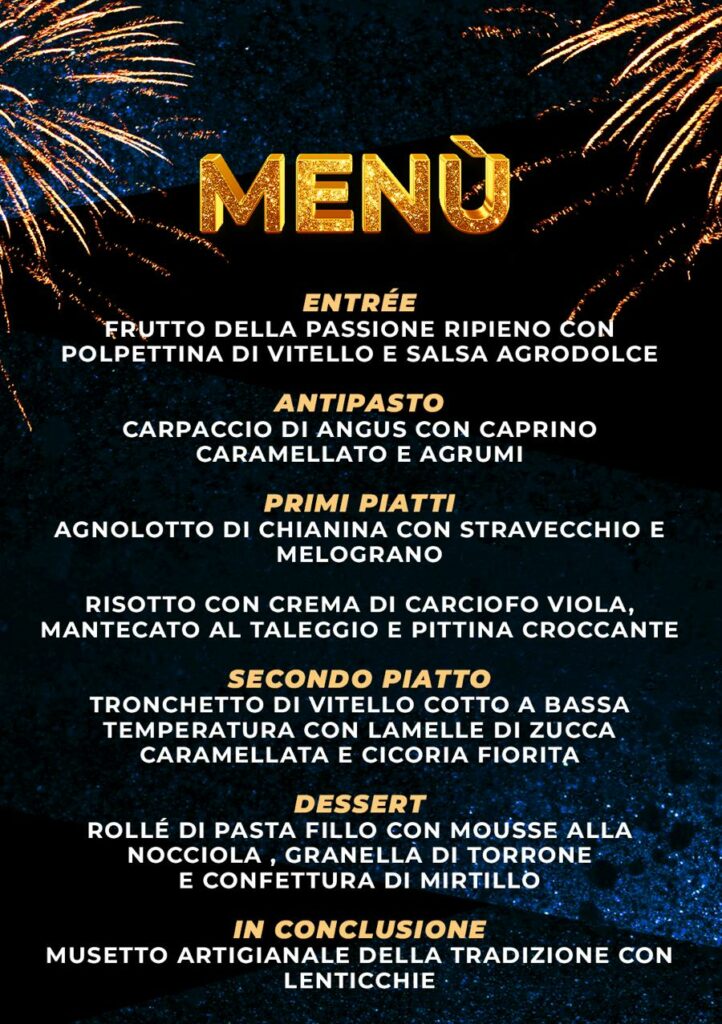 La notte di Capodanno a Villa Riviera